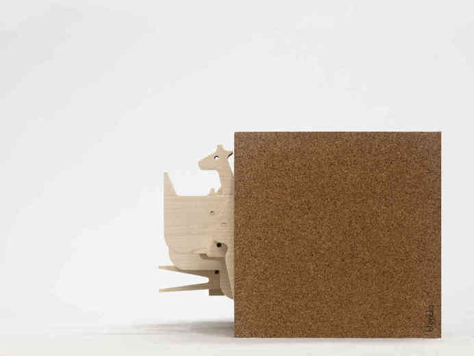 animal box - jungle - bleebla #wood #rino #animals