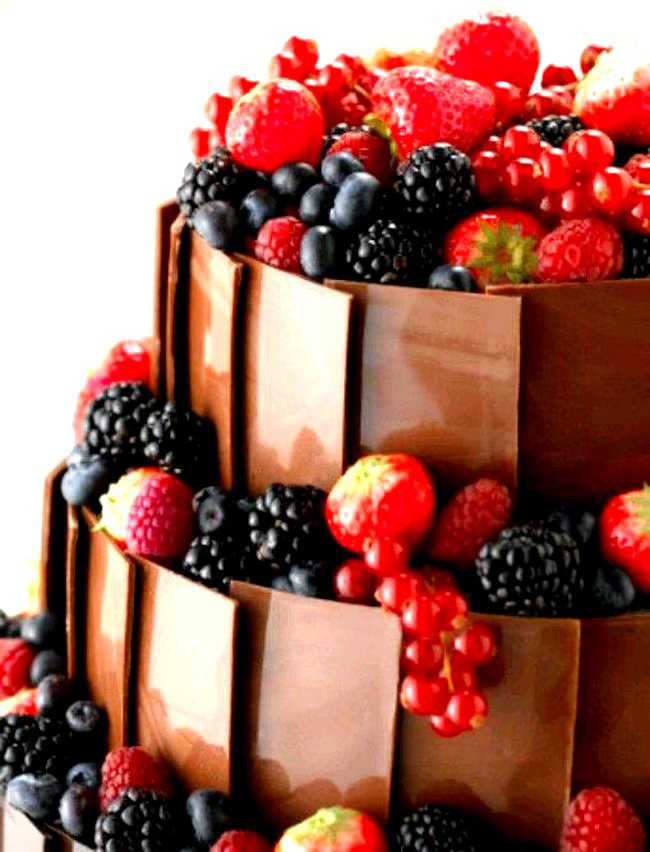 furit wedding cake idea