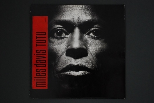 Hardformat » Miles Davis – Tutu #album #eiko #miles #davis #design #graphic #tutu #ishioka #cover