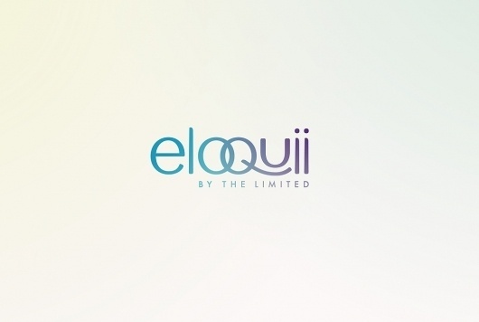 Eloquii : Oliver Hutton Designer / Photographer #logotype #ohutton #eloquii #oliverhutton #logo #ligature #gradient #type