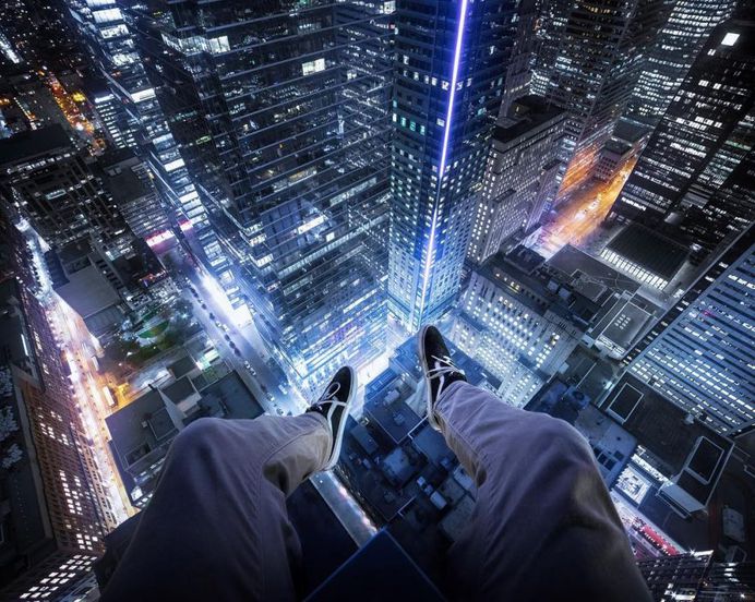 Cyberpunk and Futuristic Urban Photography by Lucan Coutts
