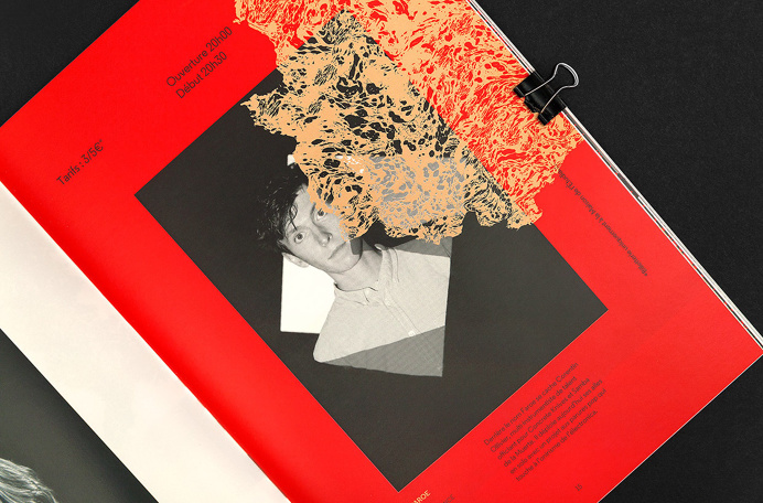 nordik impakt culture festival red gold golden poster print form abtract murmure design inspiration designblog mindsparklemag www.mindsparkl
