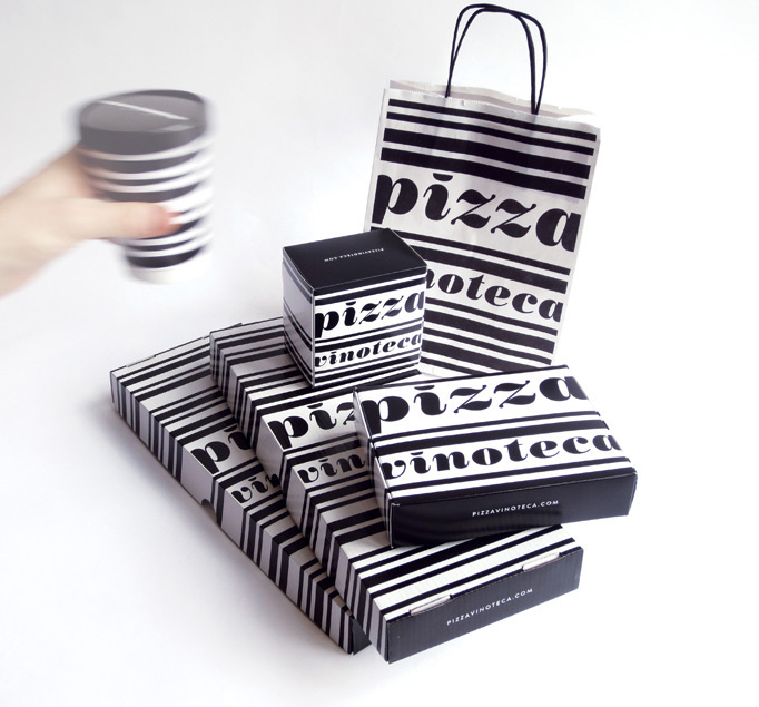 Pizza Vinoteca #memo #design #food #restaurant #pizza