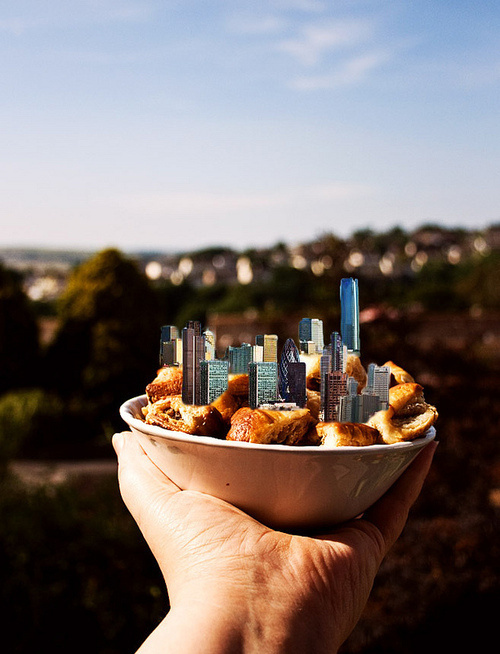 CJWHO ™ (We built this city by Erminger JFDI's challenge...) #creative #city #design #sausage #photography #architecture #art