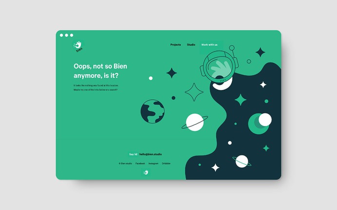 Bien Studio - Mindsparkle Mag Filip Pomykalo designed the Brand identity for Bien Studio, a Croatian based design studio dedicated to giving digital products a thought-out and an intentional user experience. #logo #packaging #identity #branding #design #color #photography #graphic #design #gallery #blog #project #mindsparkle #mag #beautiful #portfolio #designer