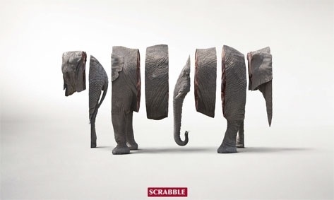 Scrabble Campaign | Fubiz™ #scrabble