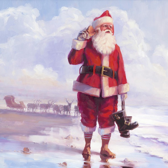 christmas paint by number & step by step easy christmas paintings #painting