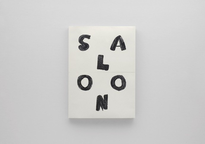 Saloon - typographic cover design