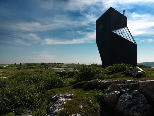 A towering artist's studio on a Canadian island | The Fox Is Black