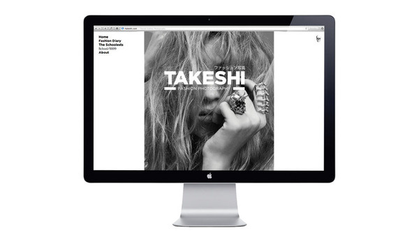 Bruno Tatsumi / Takeshi Fashion Photography #ux #design #website #digital #photography #fashion #takeshi