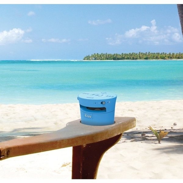 iLuv Mobicup Splash-Resistant Bluetooth Speaker and Speakerphone #bluetooth #speaker #iluv