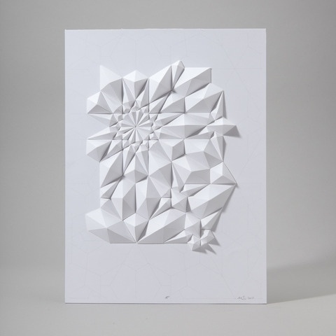 Tessellation Formation 4 | Art | The Ghostly Store #ghostly #sculpture #paper