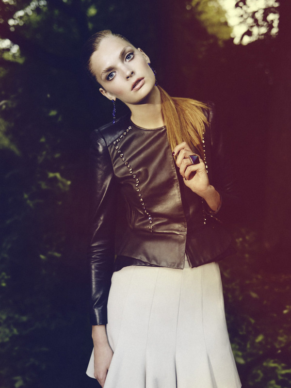 Gertrud Hegelund by Asger Mortensen for Elle Denmark #fashion #photography