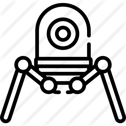See more icon inspiration related to android, automaton, futurist, futuristic, Science fiction, cyborg, robotic, robot, electronics, industry, machine and technology on Flaticon.