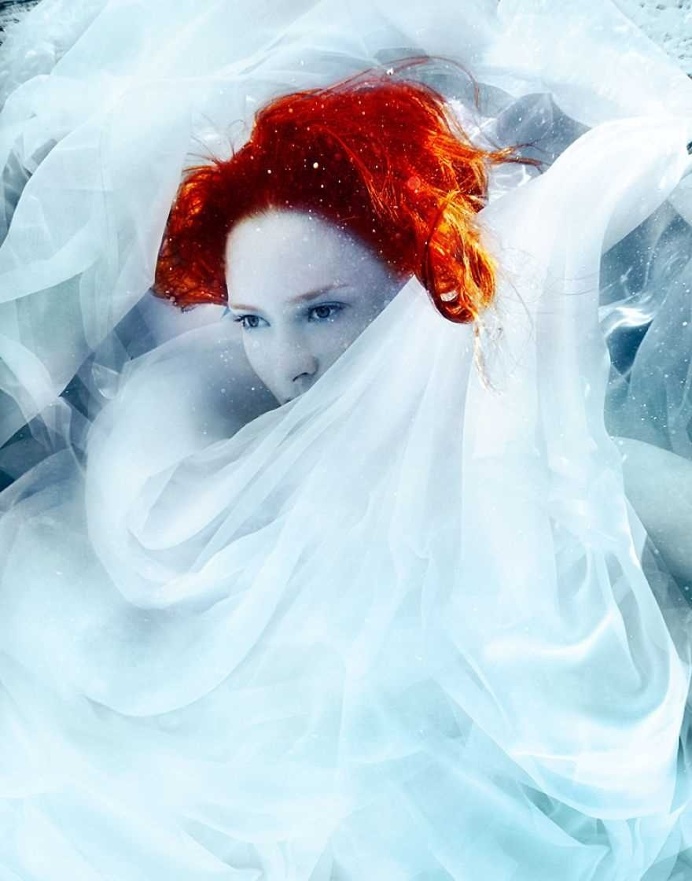 Incredible Underwater Fashion Photography by Michael David Adams