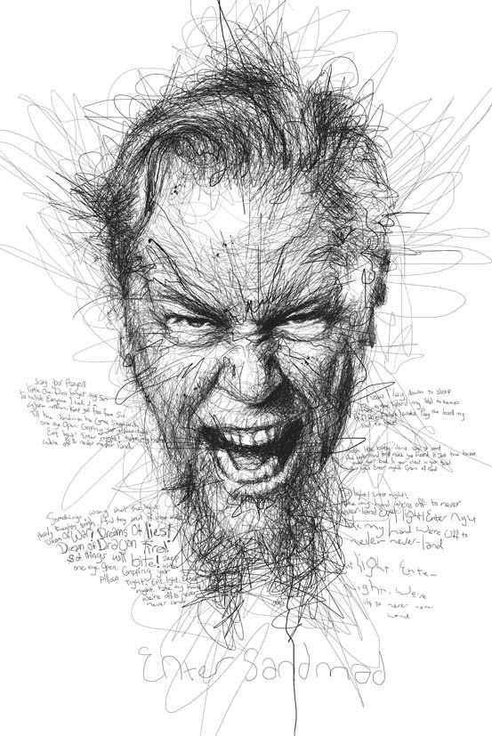 This Dyslexic Artist Creates Some Awesome Portraits.