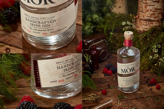 Mor Wild Berry Gin on Behance