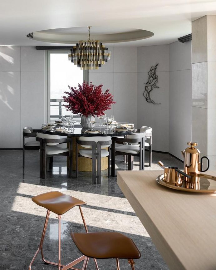 Penthouse of Vanke Metropolis No. 79 in Hangzhou, More Design Office 5