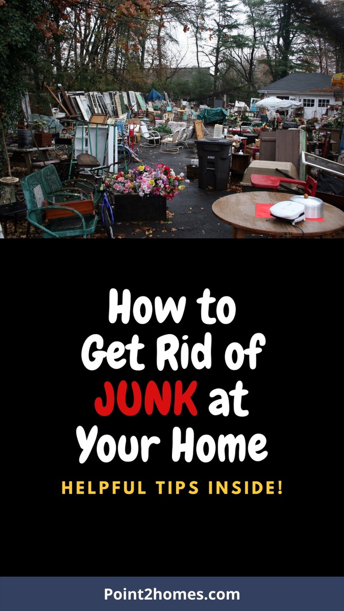 Tips For Getting Rid of Junk at Your House Infographic