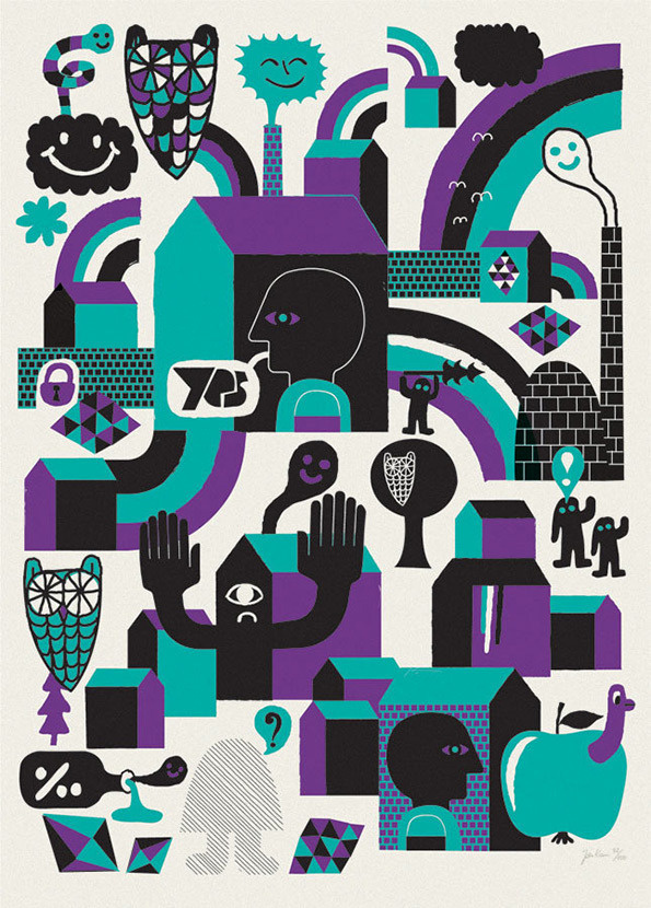 Dreams Print #print #dreams #illustration
