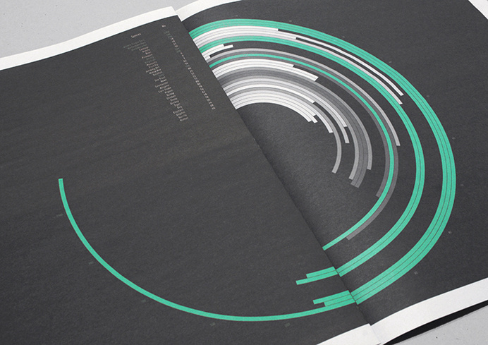 NUCLEUS #newsprint #information #infographic #graphic #grid #info #type #magazine #typography