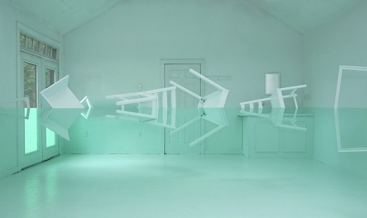 Kyung Woo Han | Green House Installation | bumbumbum #illusion #architecture #decoration