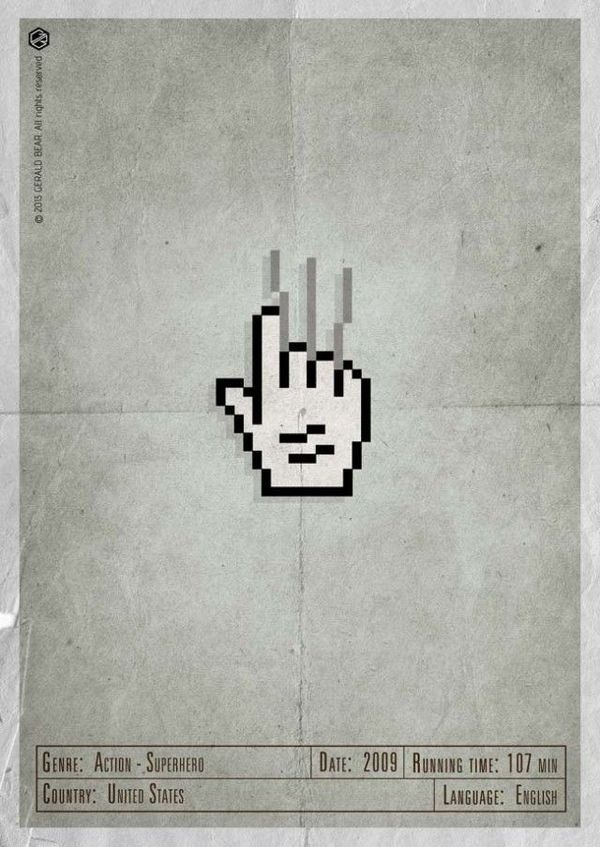 H-and Movie #canada #movie #superhero #and #design #gerald #vintage #poster #web #bear #hand #action