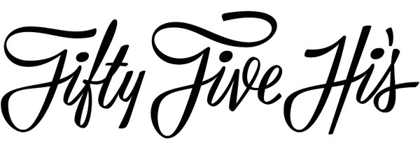 Fifty Five His #lettering #script #t #james #wisdom #type #edmondson #badass #typography