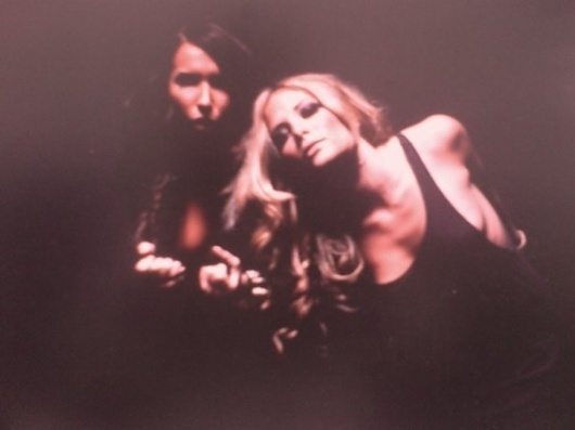 Rebecca & Fiona's Photos - Wall Photos #thin #djs #fiona #hipster #rebecca #girls #women