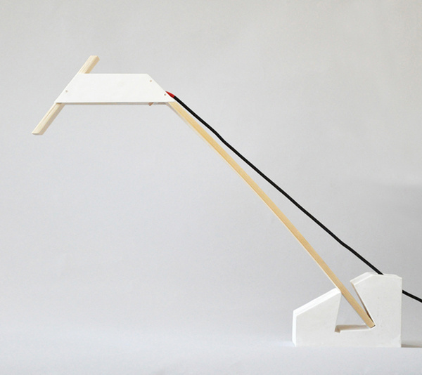 White Sleen by Antoine Tesquier Tedeschi #lighting #minimalist #minimal #lamp