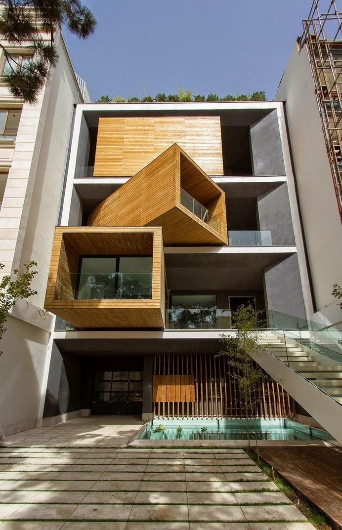 Sharifi-ha House by nextoffice #interiors #architecture #design