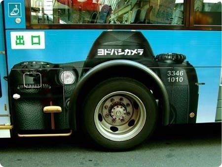FFFFOUND! | Creative Advertising - 192 Smart & Clever Ads #bus #camera