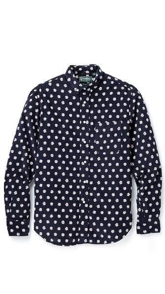 Gitman Vintage Daisy Corduroy Shirt #shirt