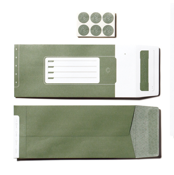 theCOUNTERcorps Identity System #army #stationery #identity #green