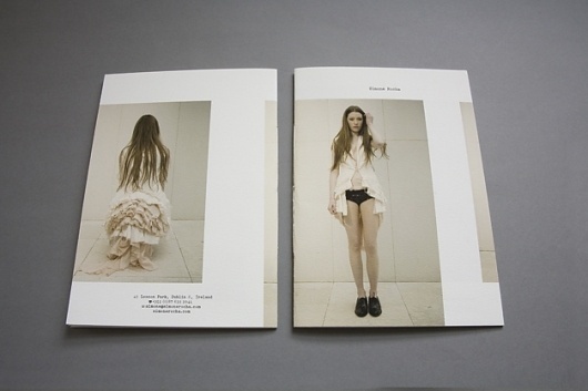Simone Rocha | Conor Cronin #design #editorial #brochure