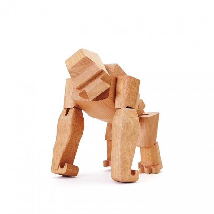 Hanno the Gorilla by David Weeks Studio for Areaware. #gorilla #decoration #toy #gorilla #decoration #toy