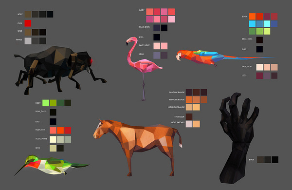 http://farm6.static.flickr.com/5226/5741503382_e601cd06b7_b.jpg #design #graphic #color #illustration #animals