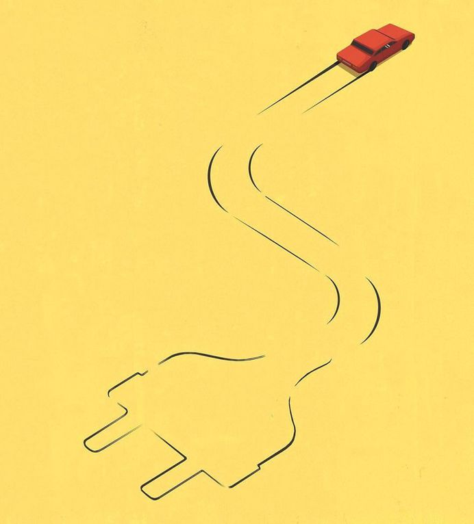 Weird Illustrations about Everyday Lives