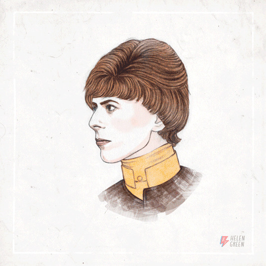 Bowie - gif - Helen Green