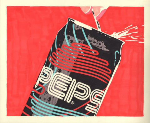 Hollis Brown Thornton | PICDIT #marker #design #color #painting #art #drawing