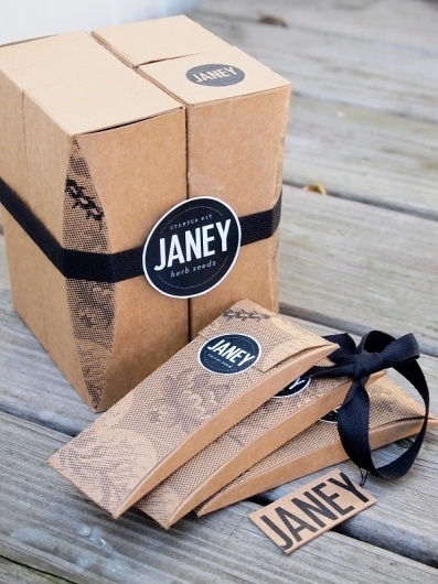 Janey on the Behance Network #packaging #print #branding