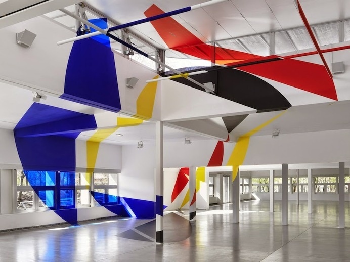 Optical Illusions: Felice Varini #varini #felice #optical #illusions