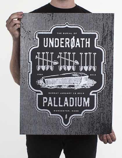 Underoath Official storefront powered by Merchline #poster #tour #underoath #brandon rike