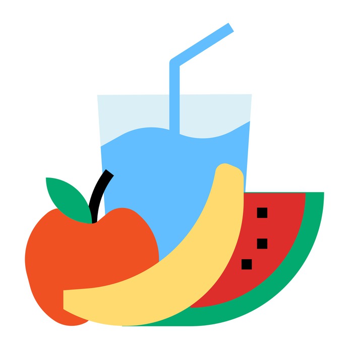 See more icon inspiration related to fruit, breakfast, drink, food, fresh, banana, refresh, watermelon, straw, juice, healthy food, beverage, water glass, orange, refreshment, food and restaurant, citrus fruit and refreshing on Flaticon.