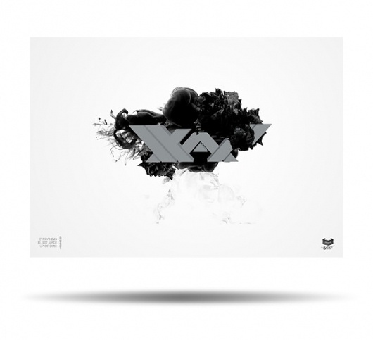 DUST on the Behance Network #design #graphic #digital #art #typography