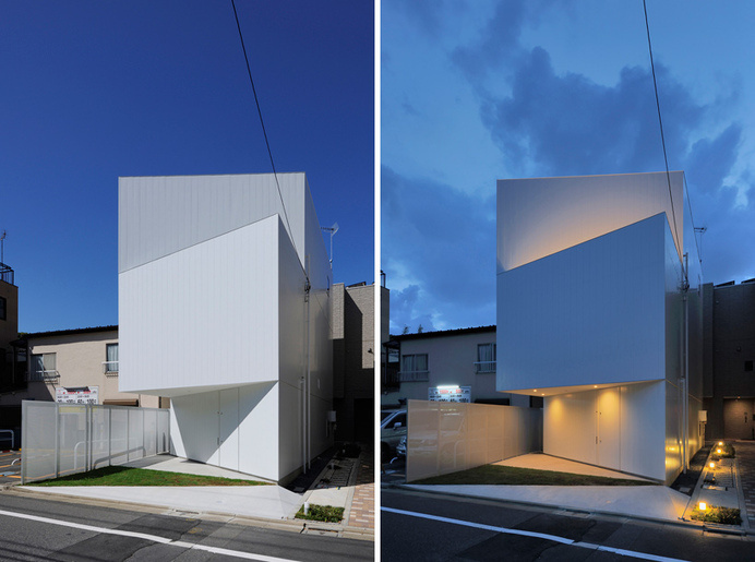 akio takatsuka aaat well house tokyo japan designboom #architecture #japan #white