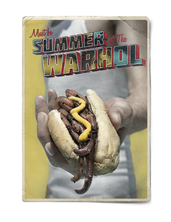 Creative Review Andy Warhol Museum campaign turns up the heat #ads #andy #pop #warhol #advertising #art #museums