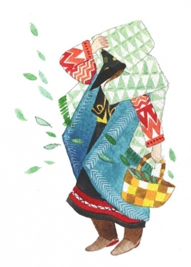 The bees made honey in the lion's skull - but does it float #stacey #russian #illustration #rozich #surreal #style