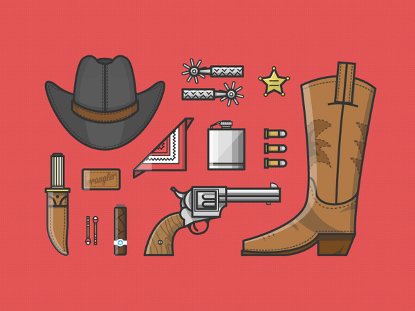 Cowboy Up #illustration