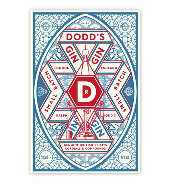 Dodd's Gin #packaging #alcohol